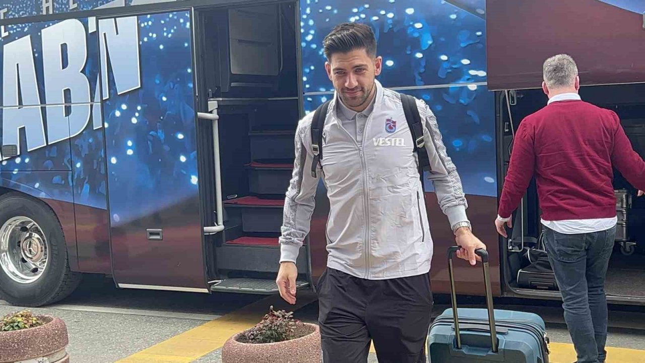 Trabzonspor, tur için İsviçre’ye uçtu