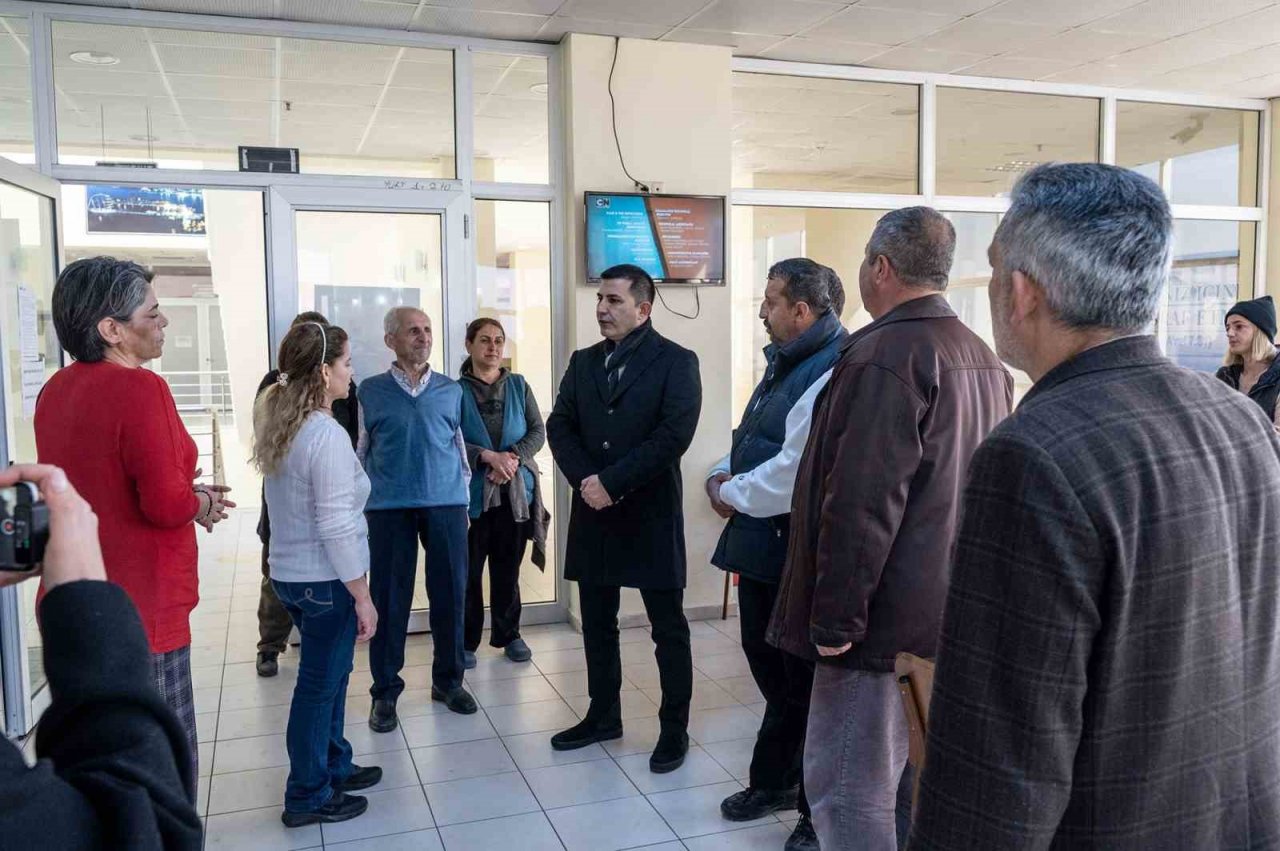 Başkan Günel, depremzedeler ile görüştü