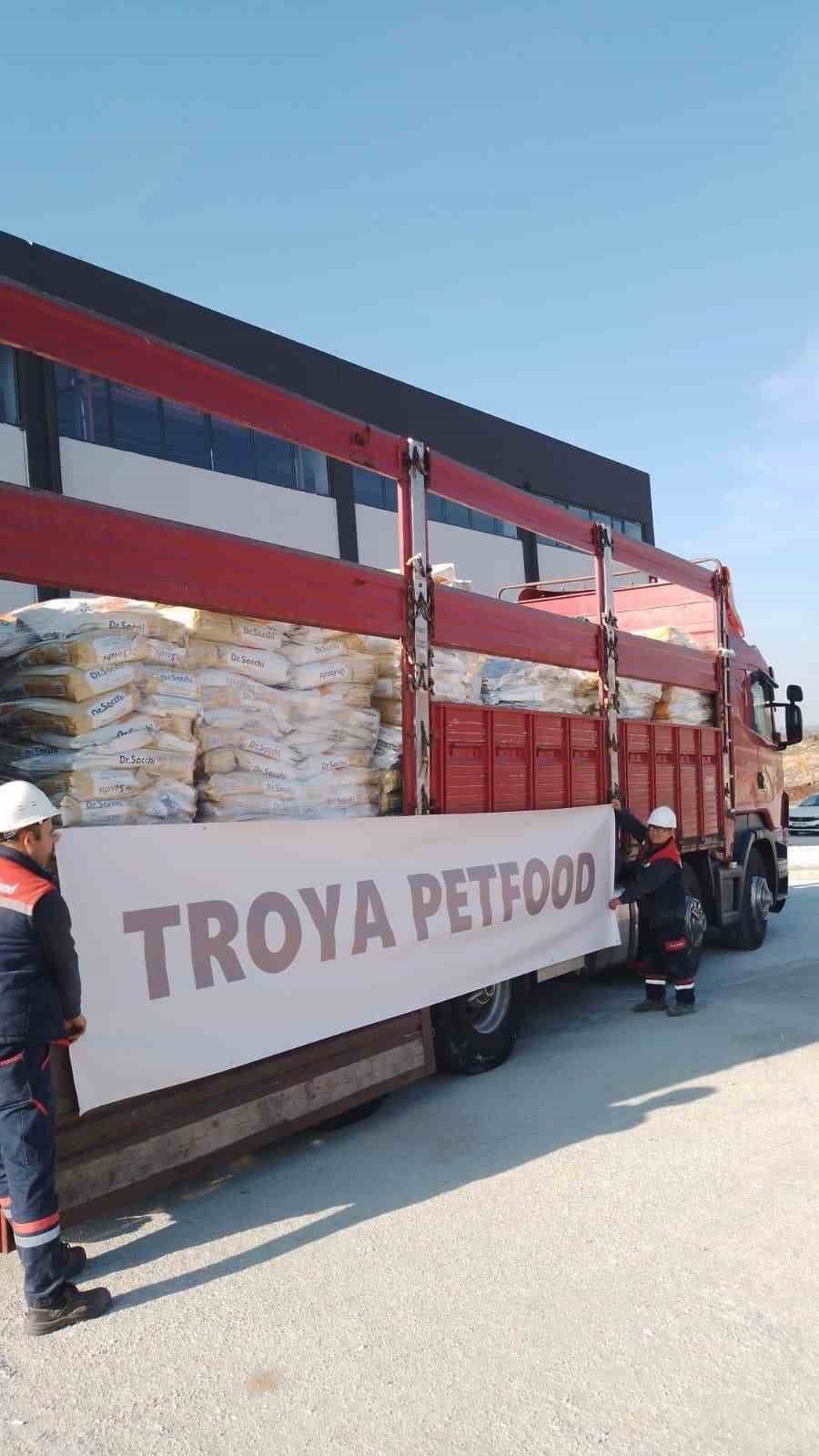 EGİOSB’den deprem bölgesine mama yardımı