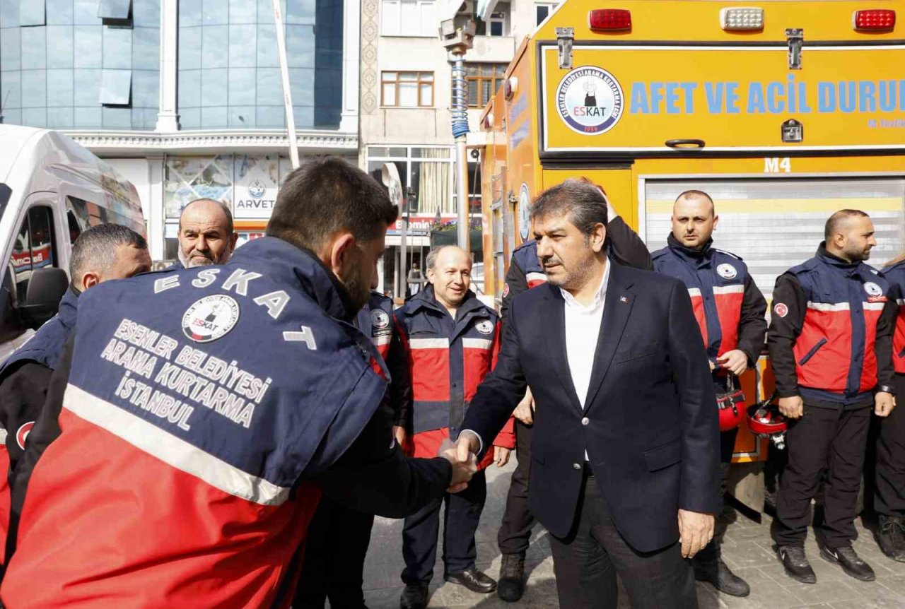 Can kurtaran ESKAT minnetle karşılandı