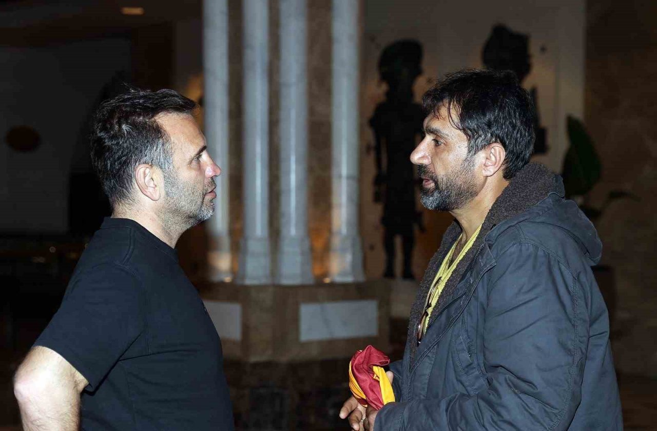 Galatasaray, Muhammed Emin Özkan’ın babası Doğan Özkan’ı ağırladı