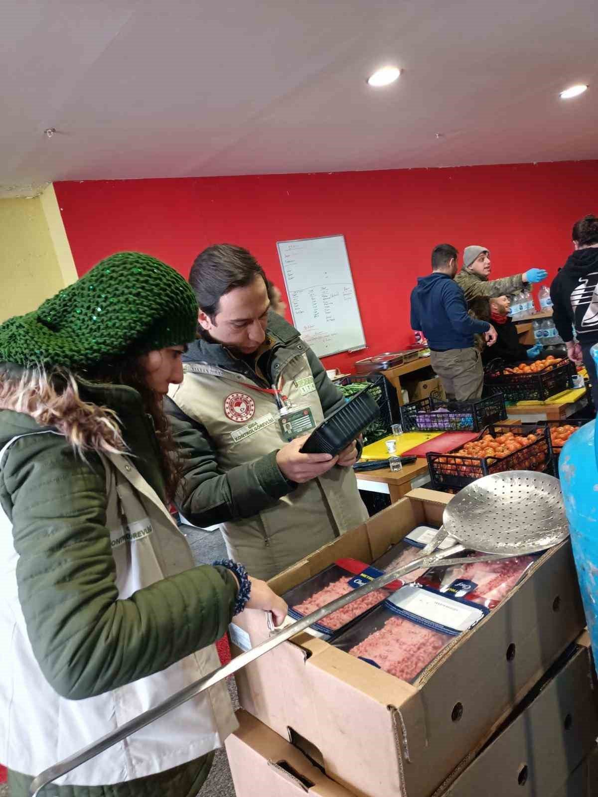 Tarım ve Orman Bakanlığınca deprem bölgesinde gıda denetimleri yapılıyor