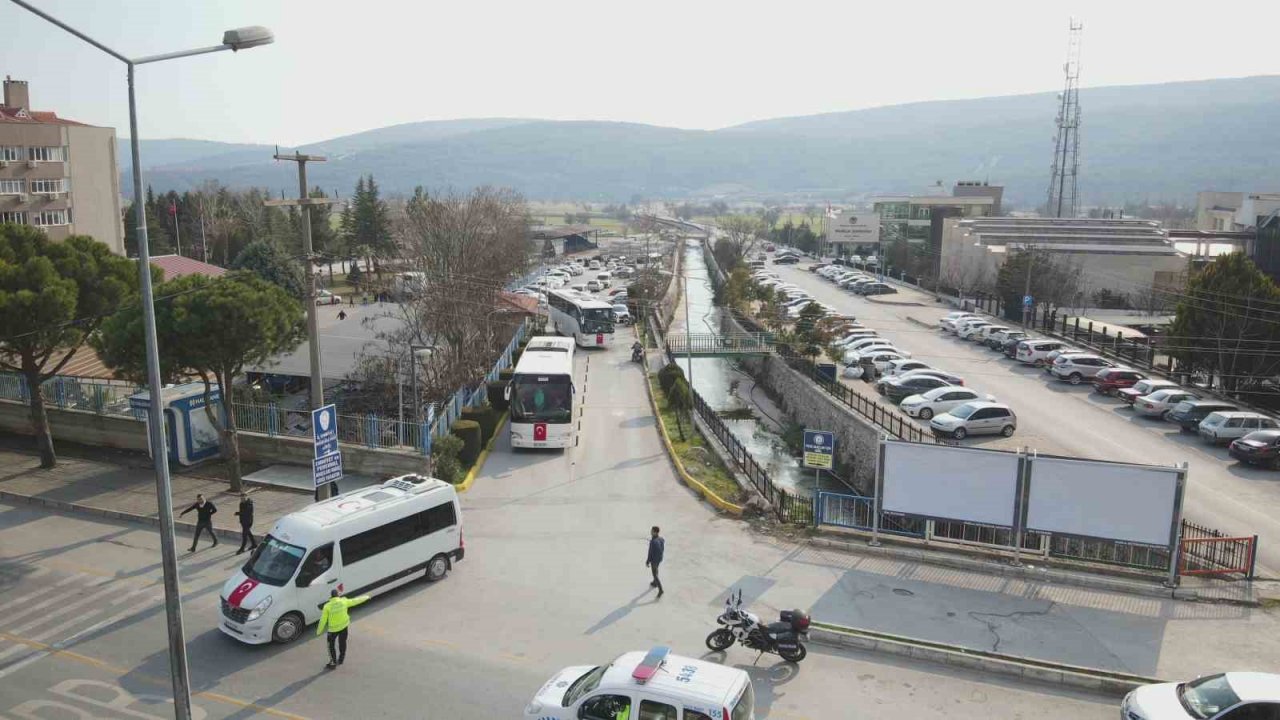 Muğla İl Emniyet Müdürlüğü’nden 150 personel deprem bölgesine uğurlandı