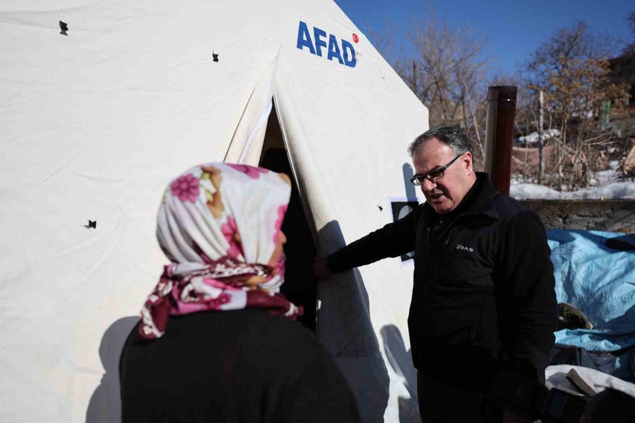 Hacılar ve Develi Belediyeleri Göksun’da Çalışmalara Destek Veriyor