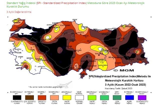Eskişehir ’çok şiddetli kuraklık’ tehlikesi altında