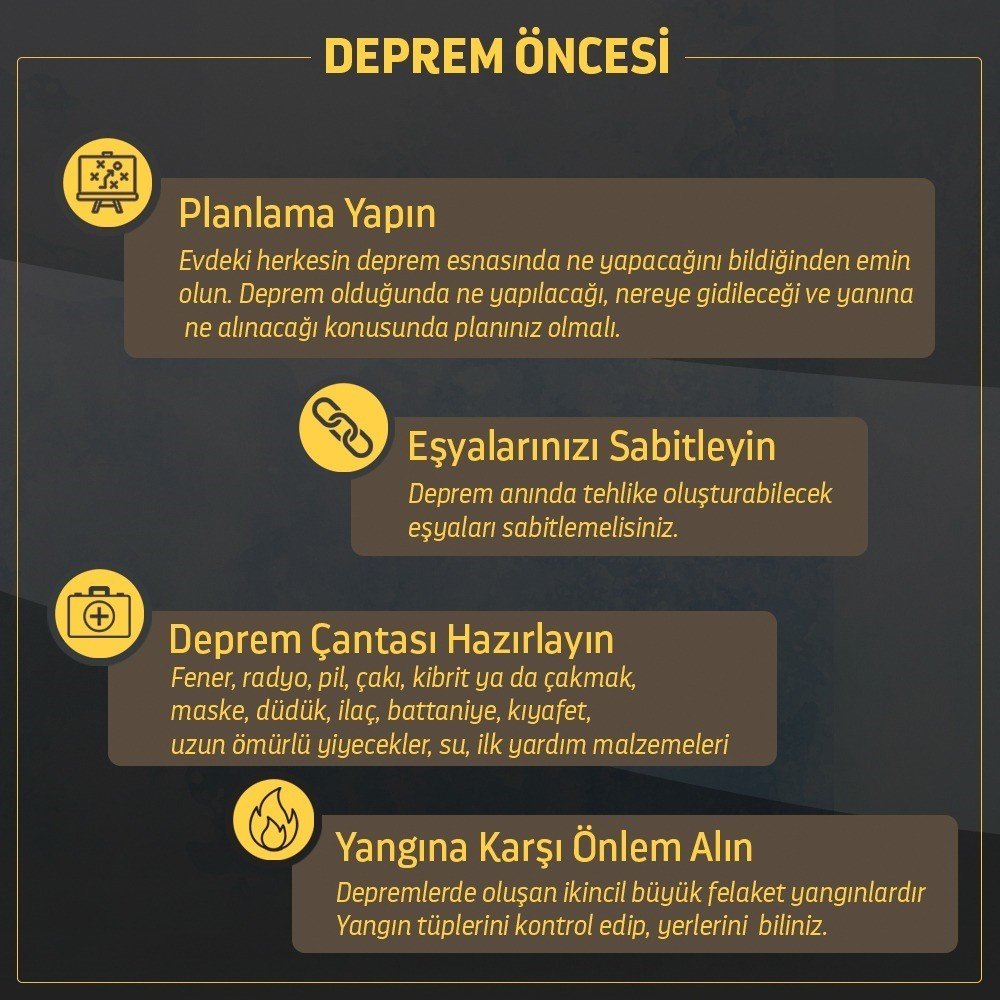 Efeler Belediyesi’nden deprem bilincini arttıran paylaşım
