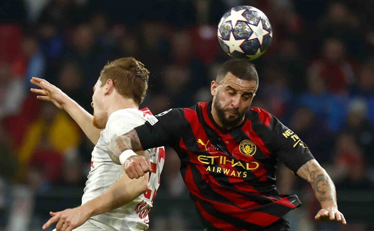 UEFA Şampiyonlar Ligi: RB Leipzig: 1 - Manchester City: 1