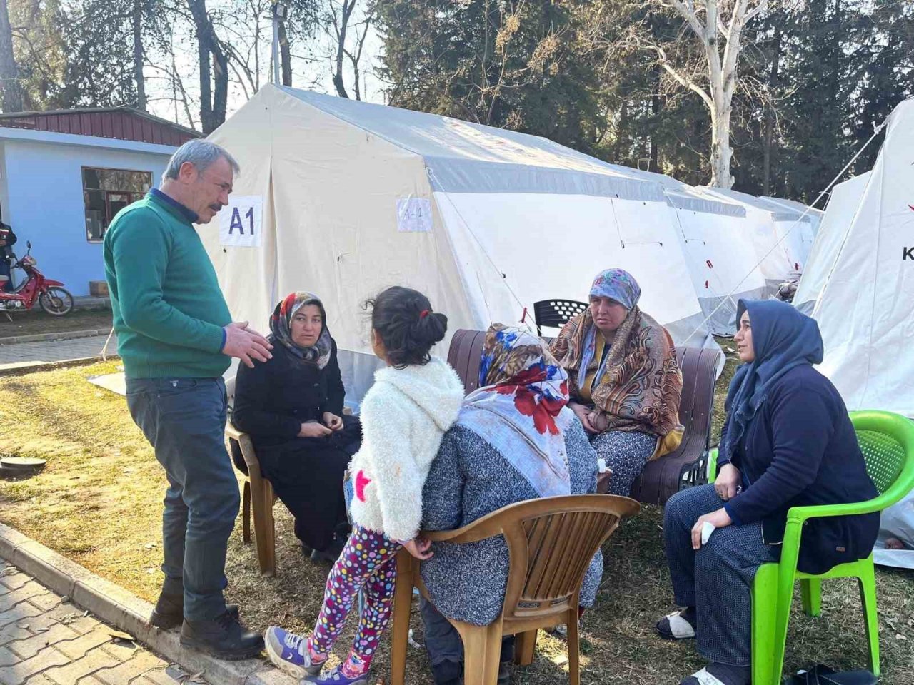 AK Partili Tin; “Yıkımı hep birlikte ortadan kaldırıp, bölgeyi yeniden imar edeceğiz”