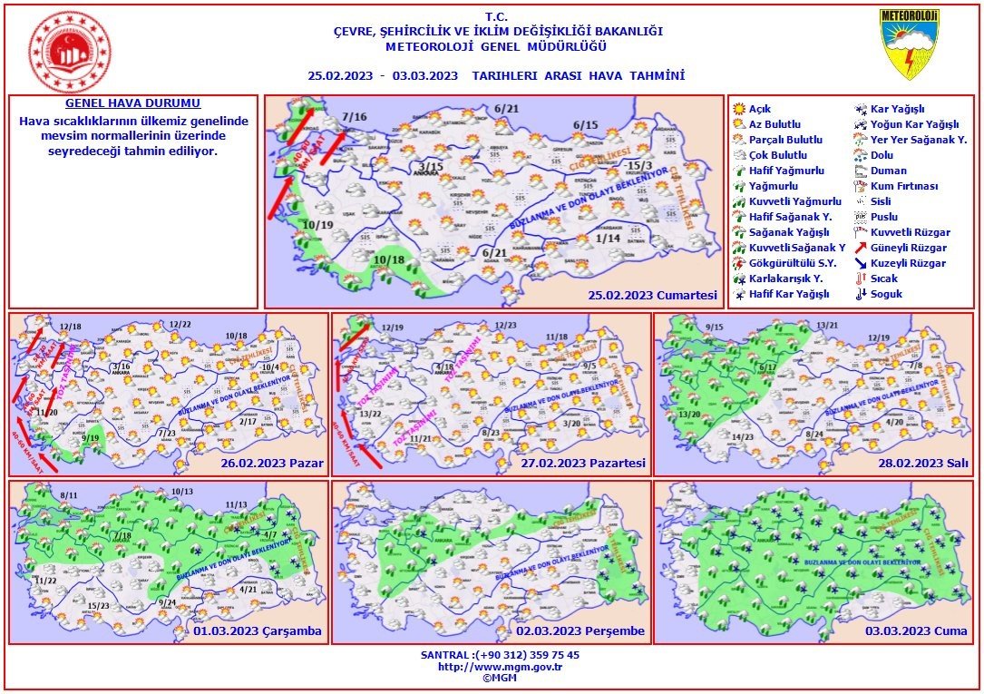 Samsun’a yalancı bahar geliyor, sıcaklık 12 derece artıyor
