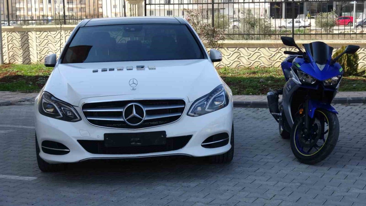 Kilis’te çalıntı lüks otomobil operasyonu