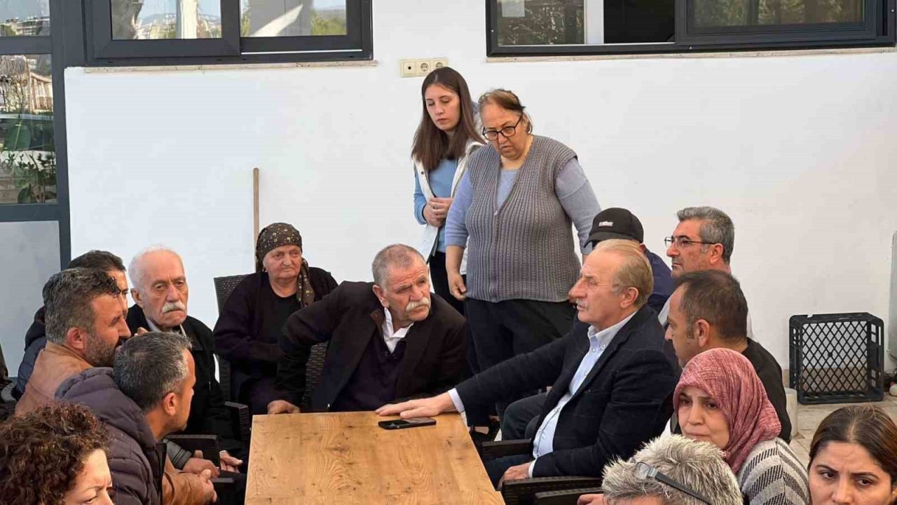 Başkan Atabay, Didim’deki depremzedeler ile görüştü