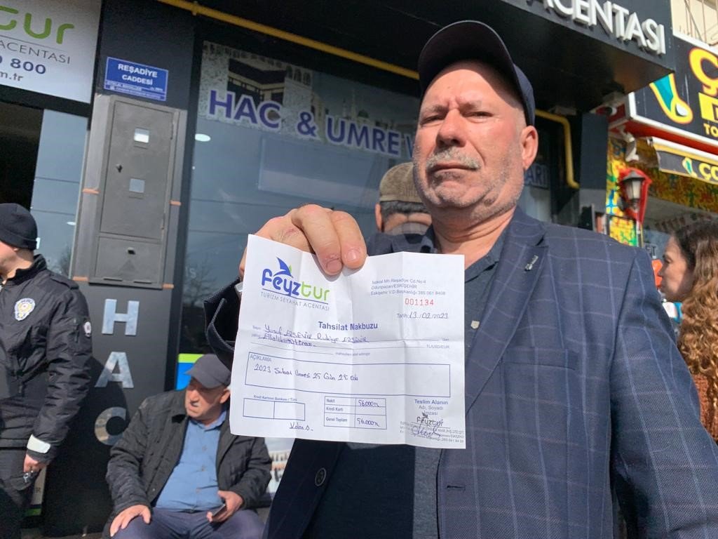 Eskişehir’de umreye gitmek isteyen 200 kişinin dolandırıldığı iddiası