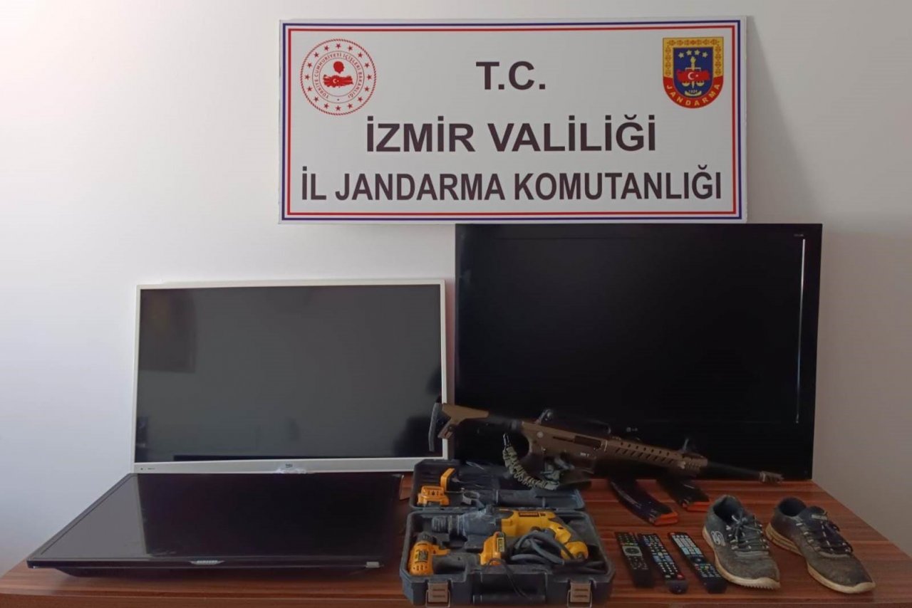 İzmir’deki 25 hırsızlık olayını jandarmanın özel ekibi aydınlattı