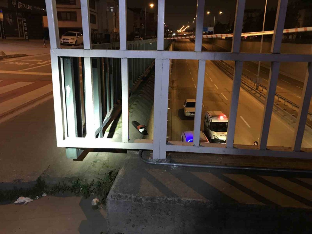 Köprüden tünele düşen yaşlı adam hayatını kaybetti