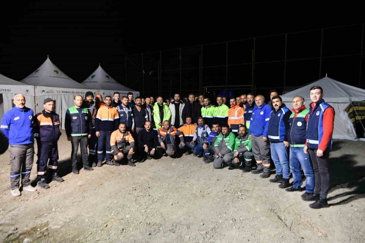 Mamak Belediyesi Afet Koordinasyon Merkezi görevinin başında