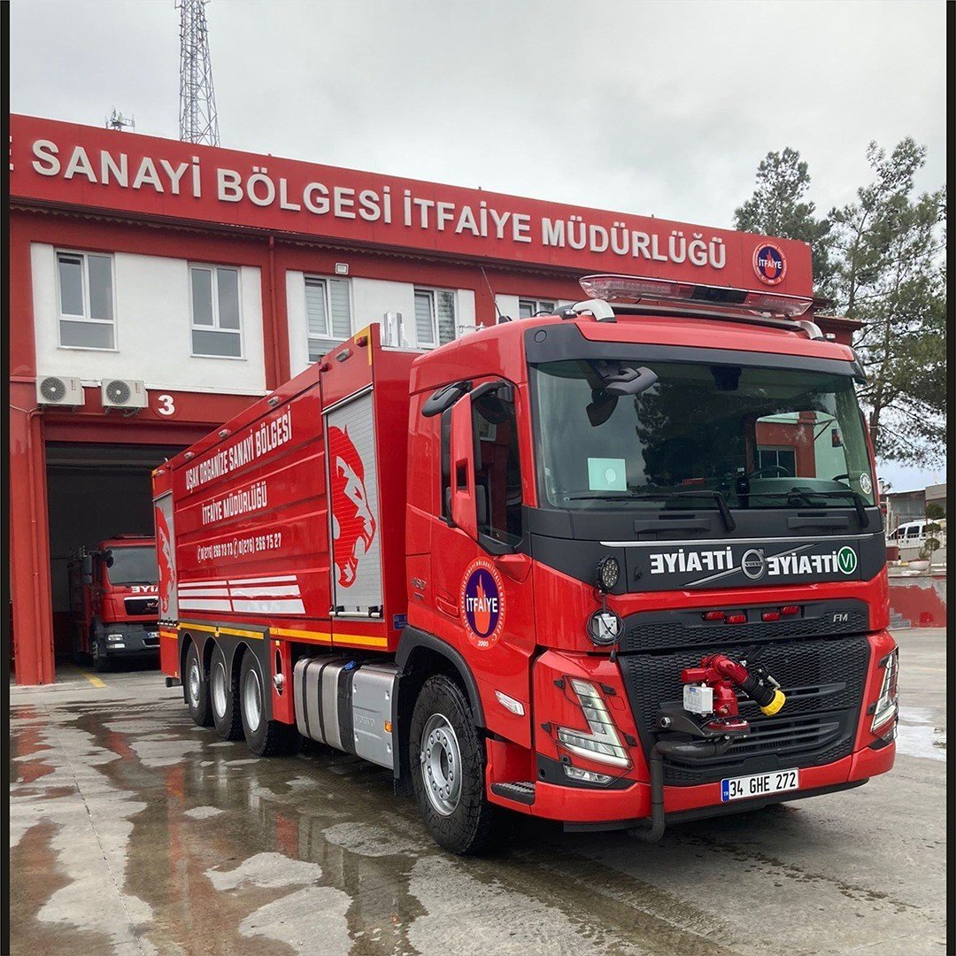 Uşak itfaiye parkuru güçlendi