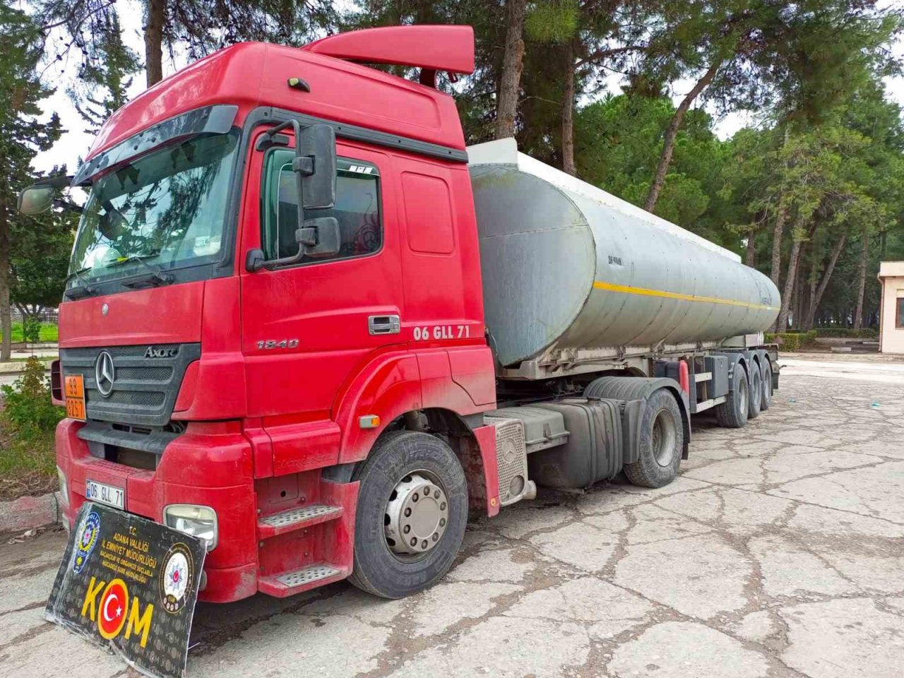 63 bin litre kaçak akaryakıt ele geçirildi