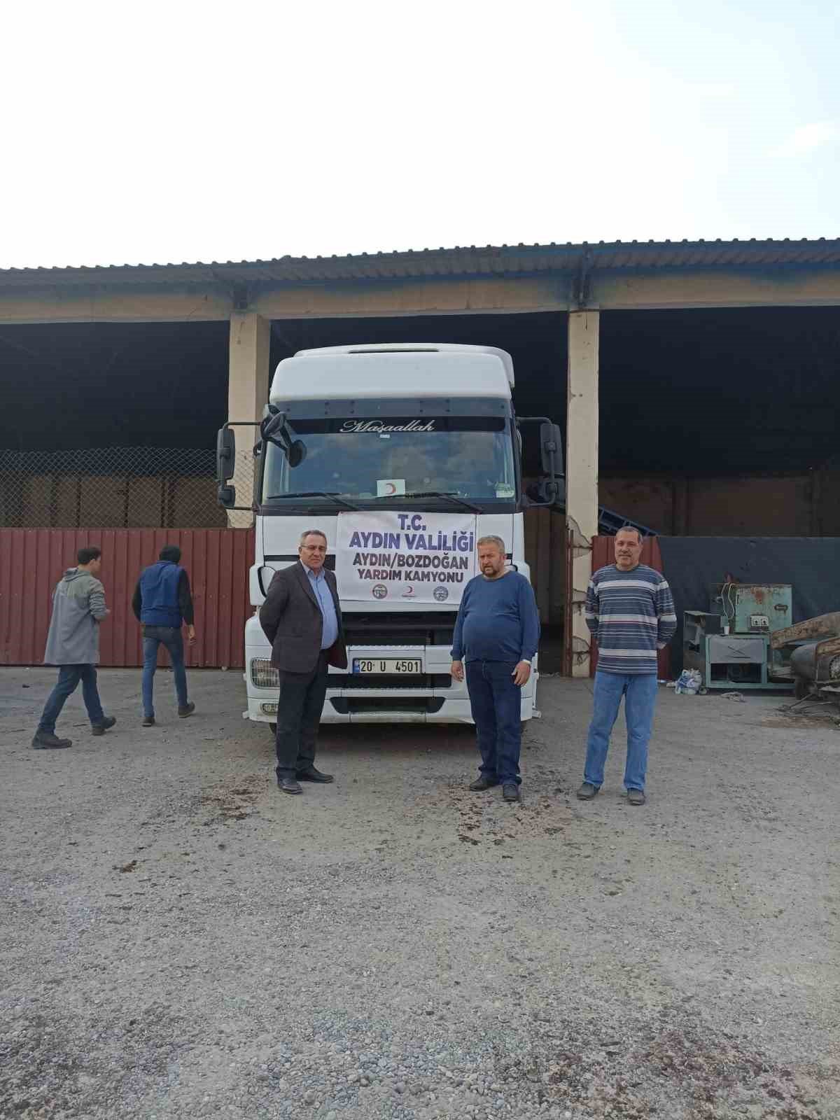 Aydın’dan Malatya’ya yem desteği