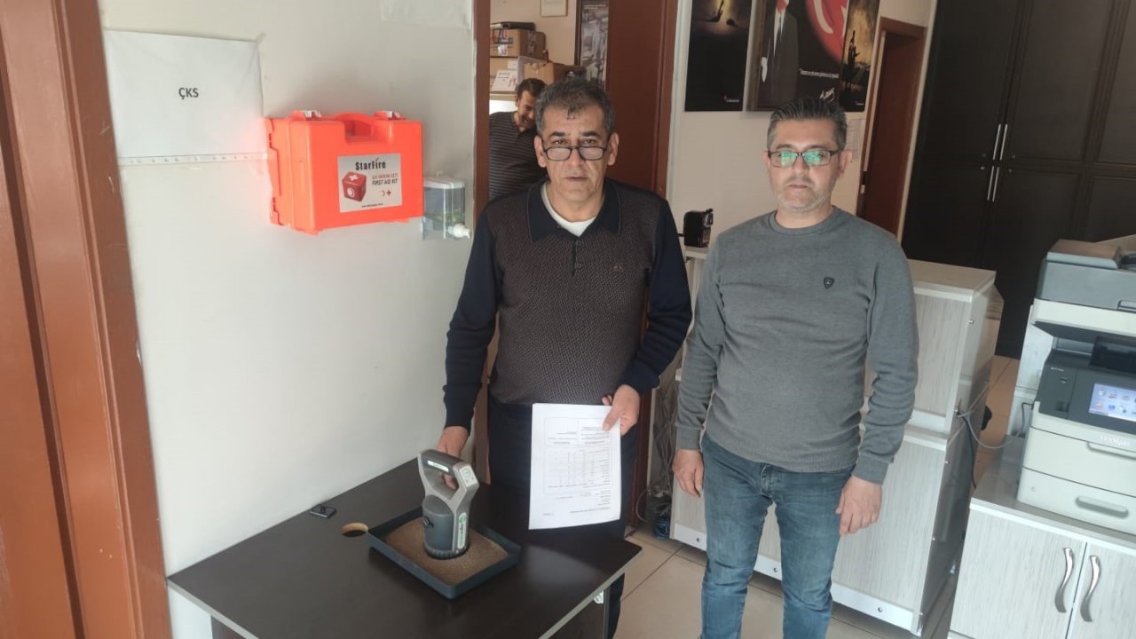 Ayvacık’ta 7 dakikada toprak analizi yapılıyor