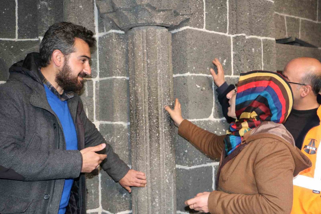 El-Cezeri’nin sütunceleri depremde Mesudiye Medresesi’nin yapısında kayma olmadığını kanıtladı