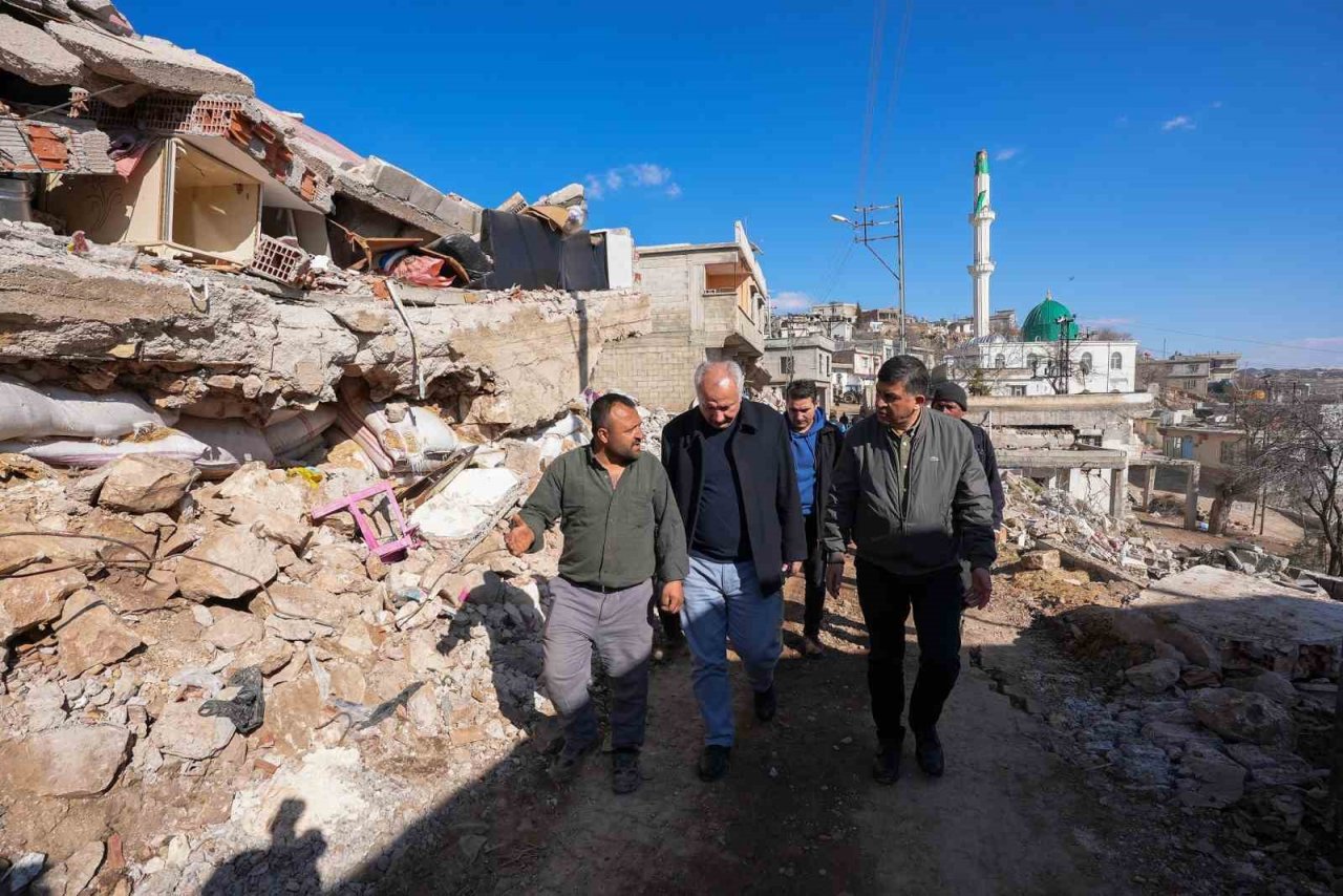 Fadıloğlu: “En kısa sürede vatandaşlarımızın kalıcı barınma noktaları tesis edilmiş olacak”