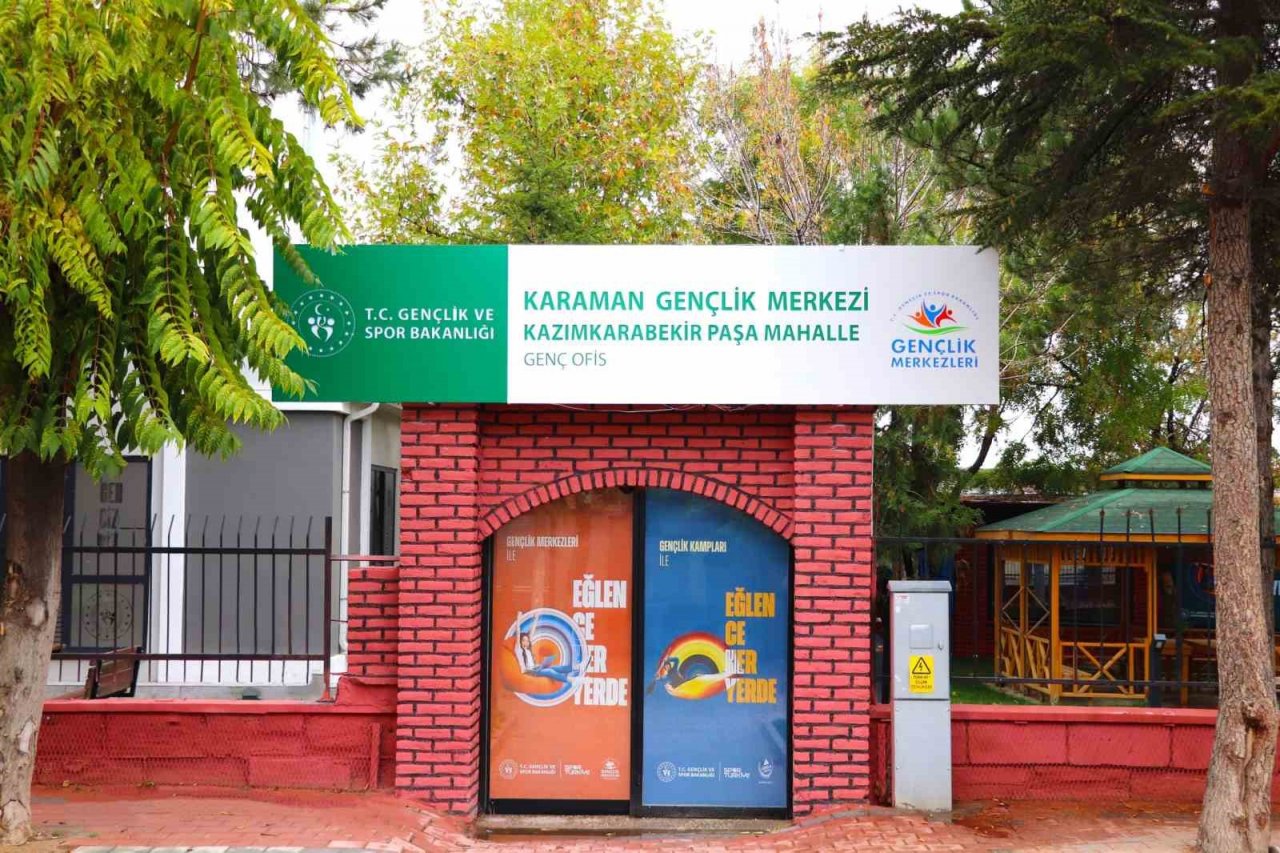 Karaman’da Genç Ofis gençlerin uğrak noktası oldu