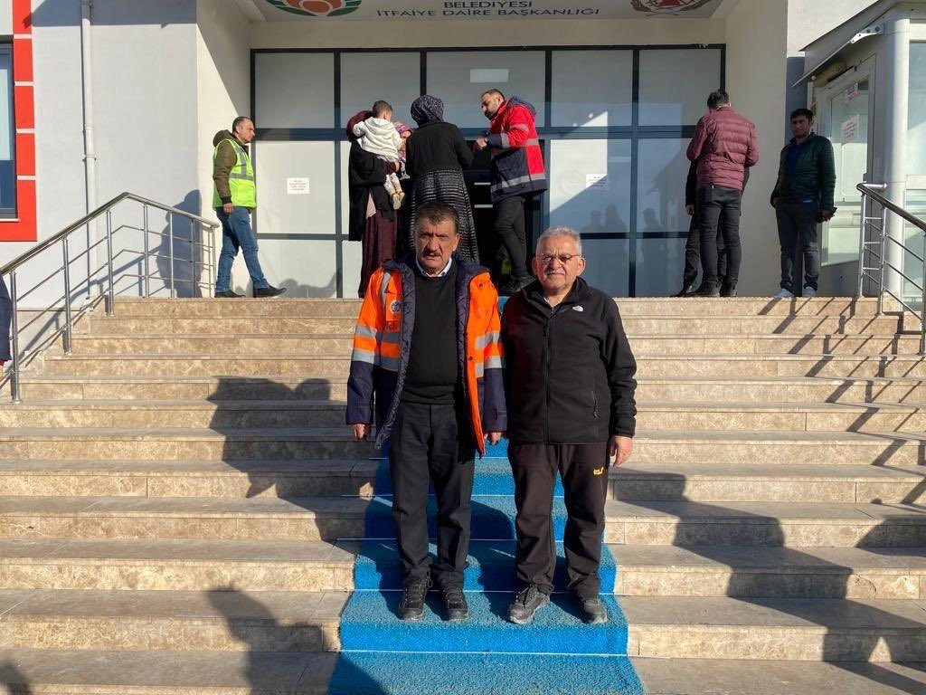 Başkan Büyükkılıç’tan Malatya’ya "geçmiş olsun" ziyareti