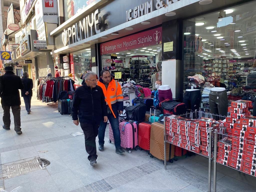 Başkan Büyükkılıç’tan Malatya’ya "geçmiş olsun" ziyareti