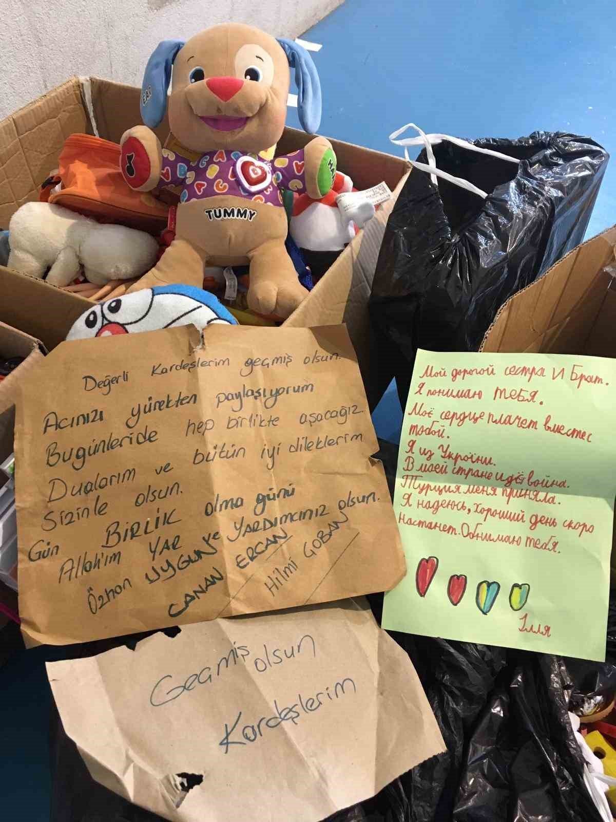 Marmaris depremzedelerin yanında olmaya devam ediyor