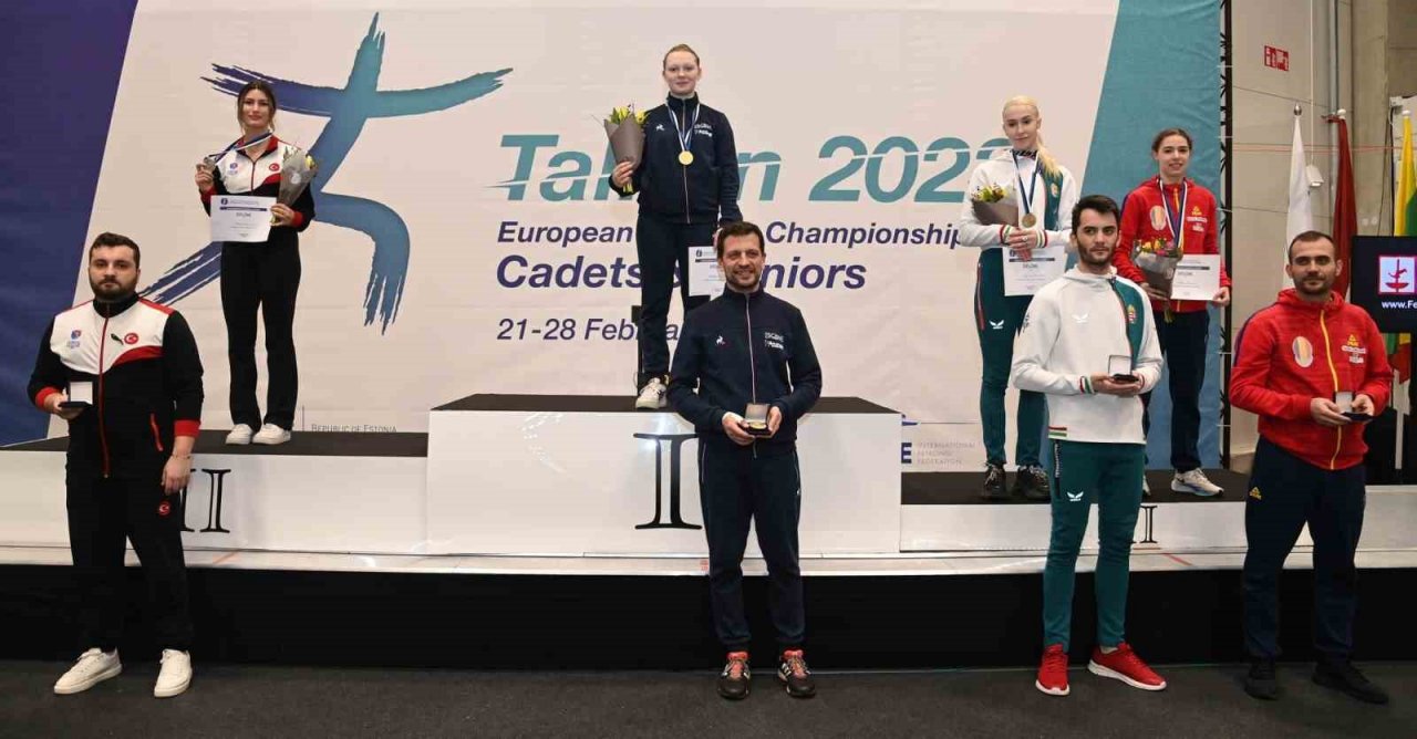 Nisanur Erbil, Tallinn’de gümüş madalya kazandı