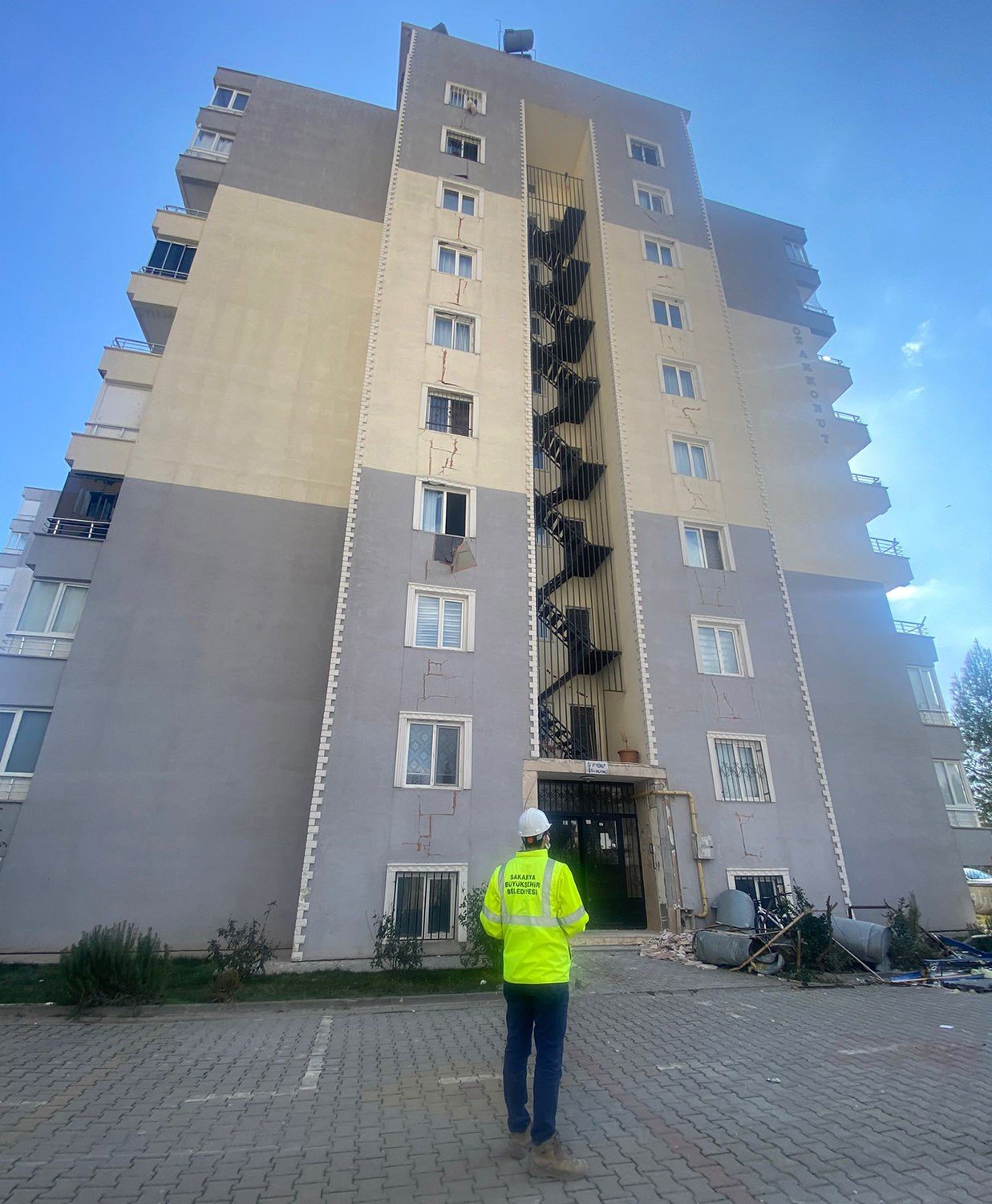 Hasar tespit çalışmaları için İskenderun’da