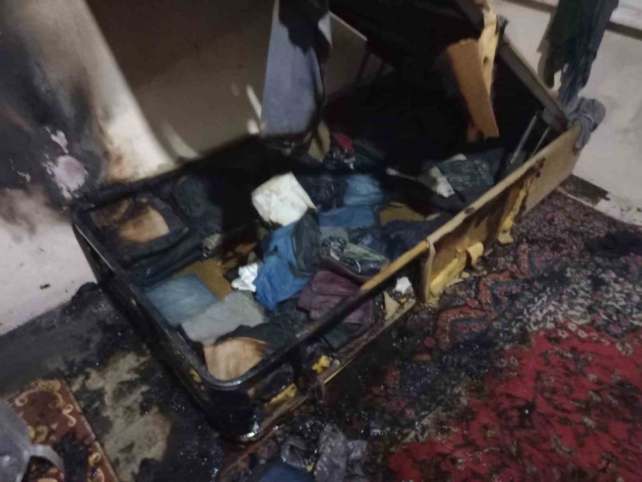 Türkeli’de ev yangını