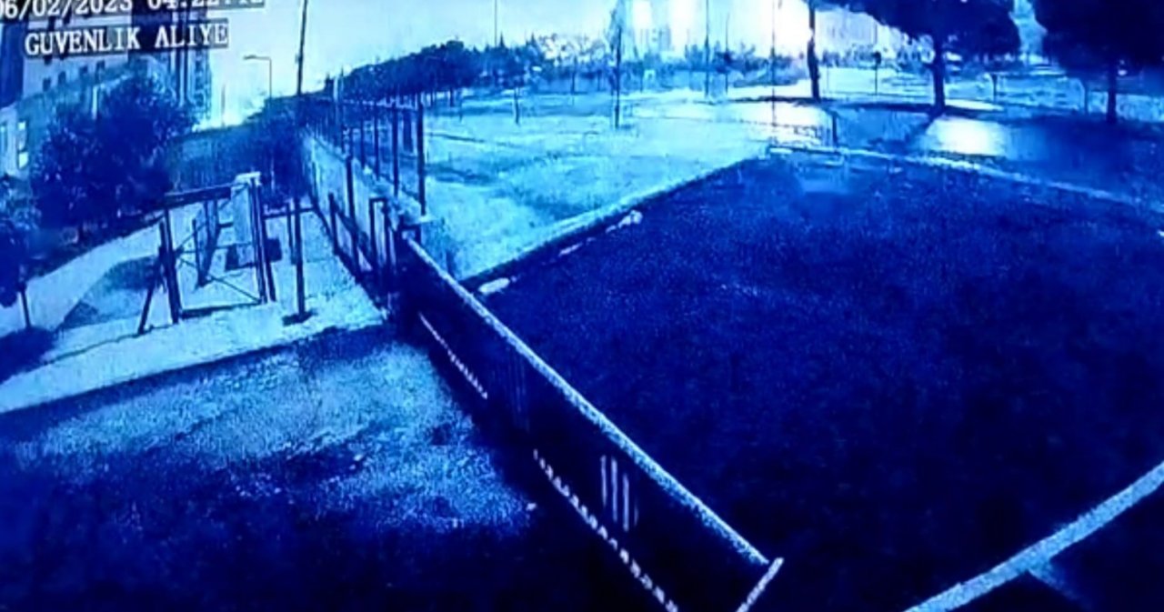 Depreme ait yeni güvenlik kamera görüntüleri ortaya çıktı