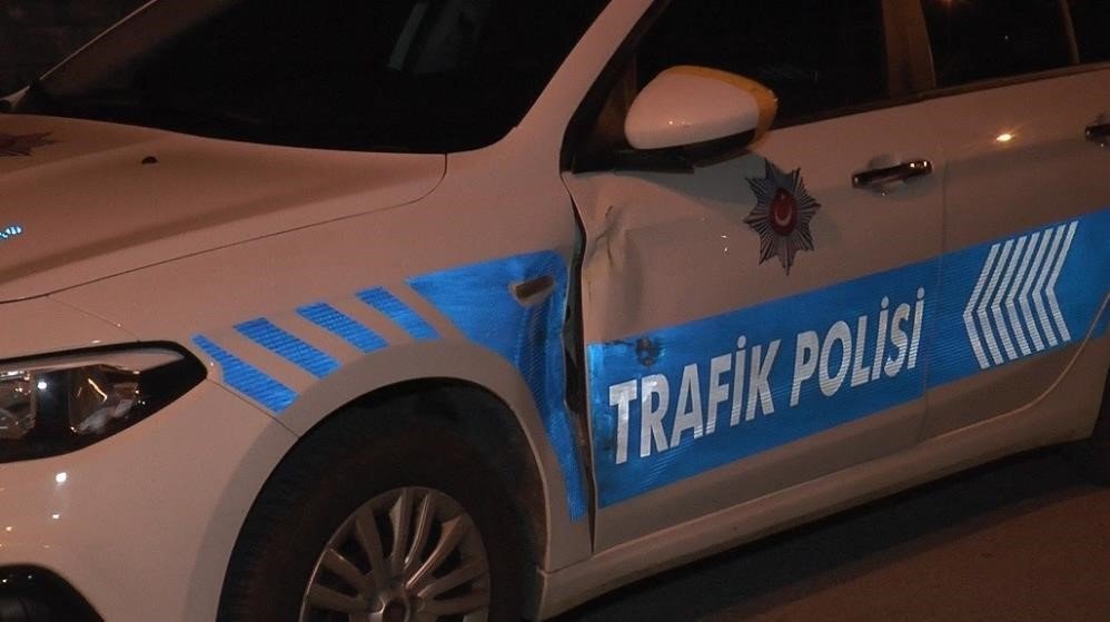 "Dur" ihtarına uymayıp polise çarpmıştı, tutuklandı