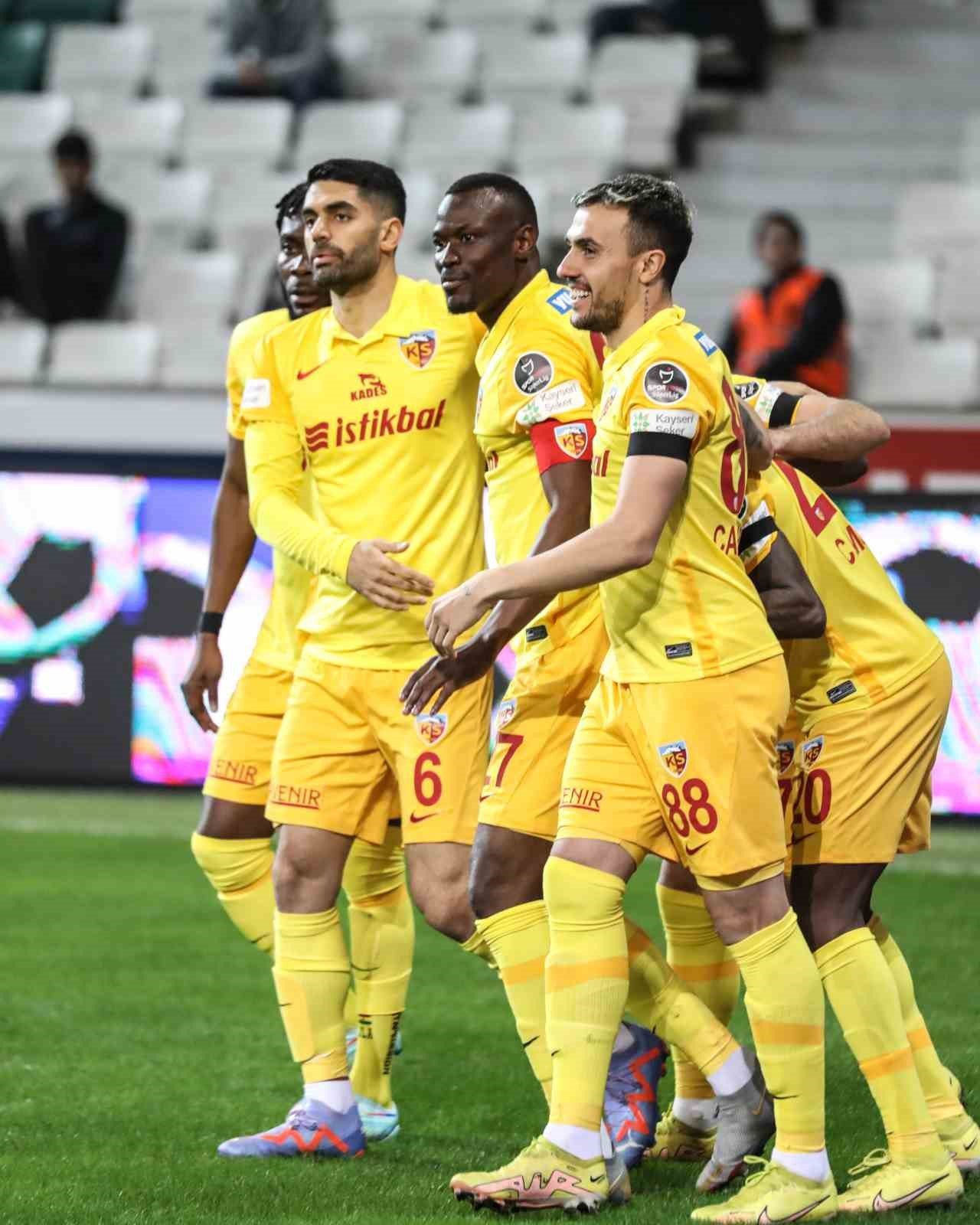 Kayserispor ligdeki 11. galibiyetini aldı