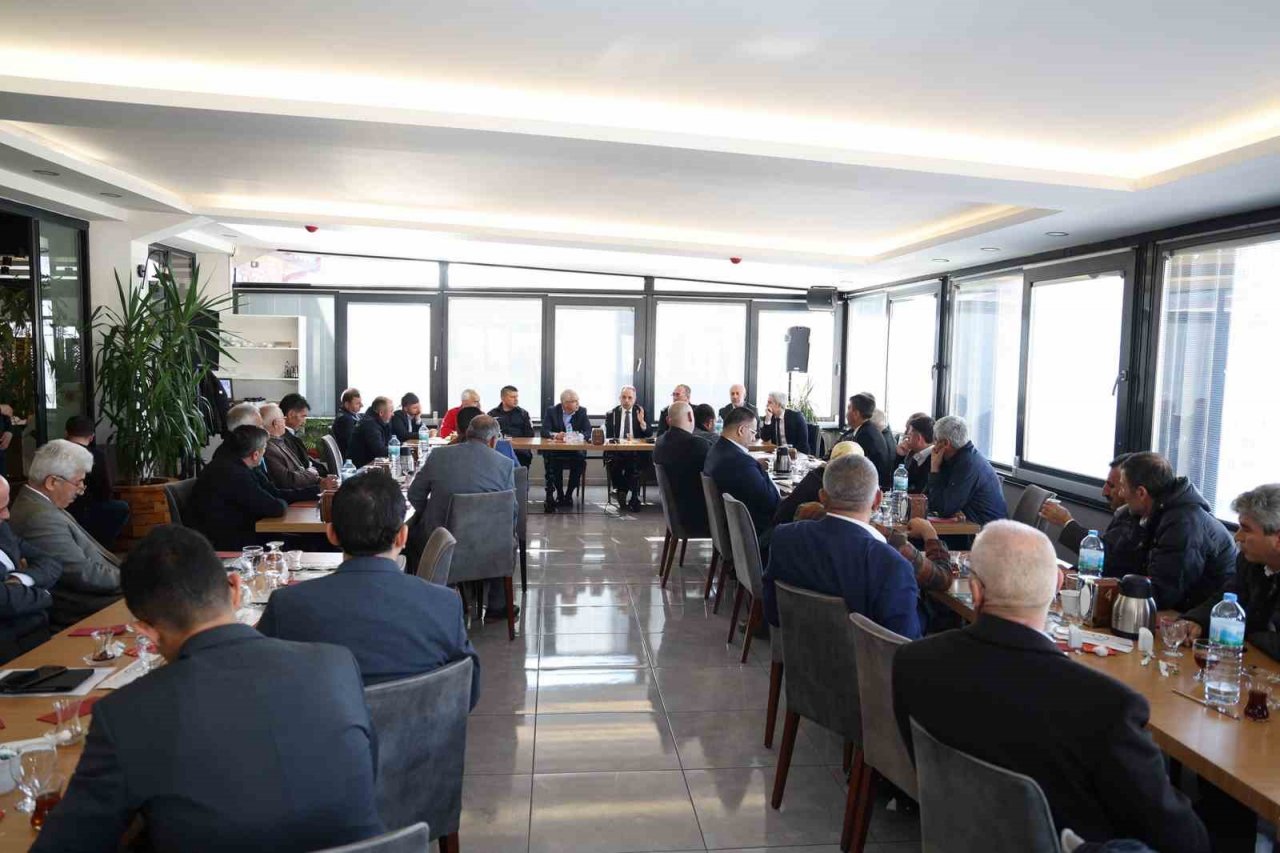 Muhtarlar Toplantısı’nda Gündem Deprem