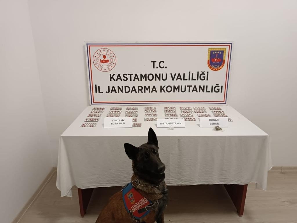 Ankara’dan Kastamonu’yu uyuşturucu getiren şahıs yakalanarak tutuklandı