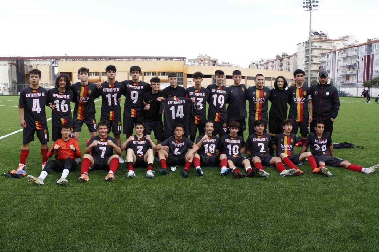 Kaptanspor U15’de şampiyonluk hedefliyor
