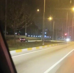 Lüks otomobiliyle herkesin canını hiçe saydı