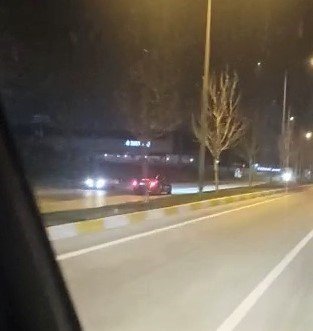 Lüks otomobiliyle herkesin canını hiçe saydı