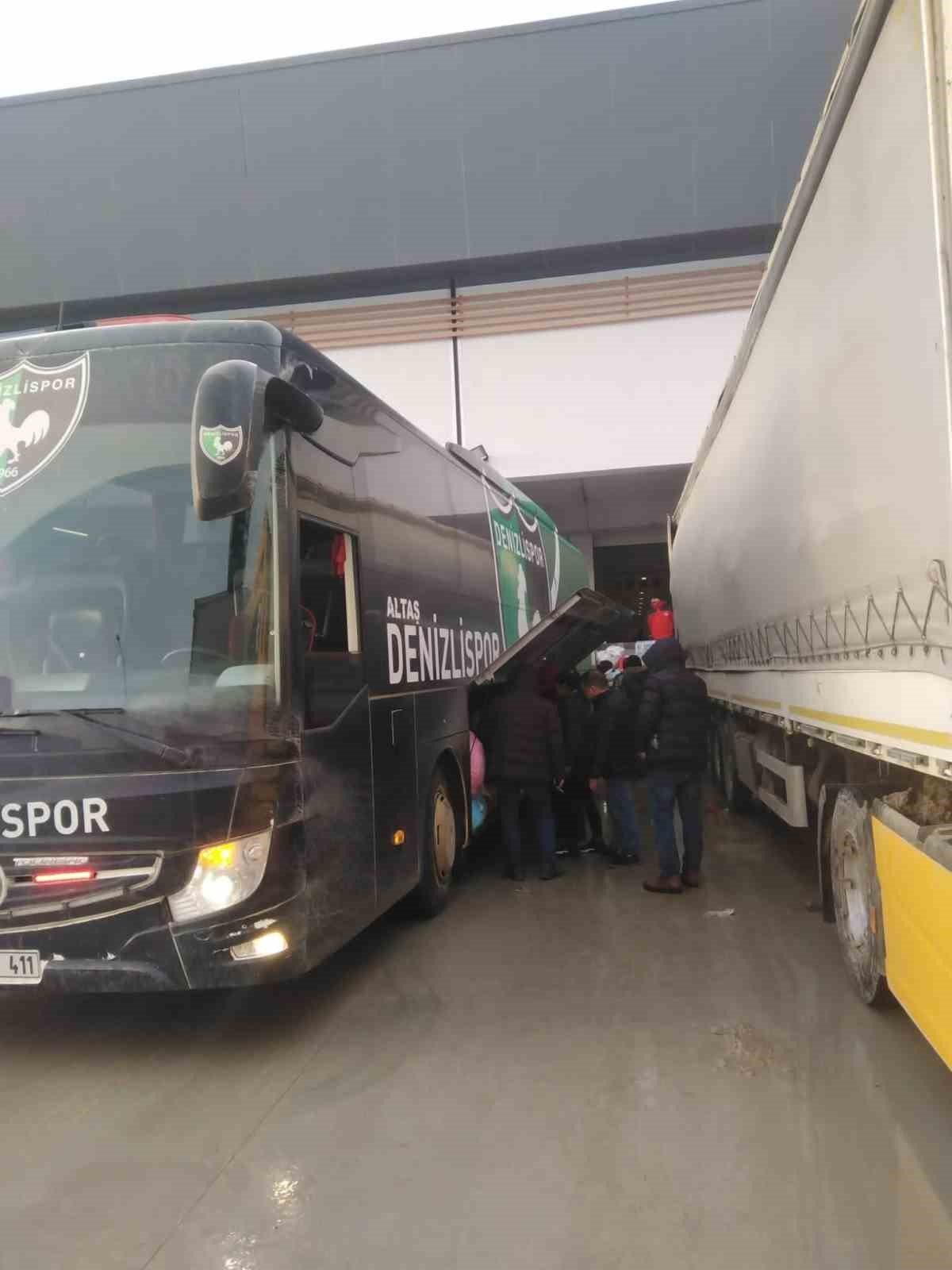 Denizlispor, Sakaryaspor maçı gelirlerini de afetzedelere bağışlayacak