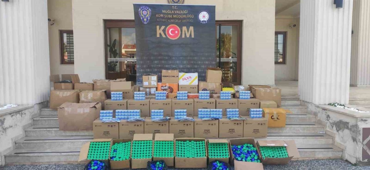 Fethiye’de sahte krem üreten kişi yakalandı