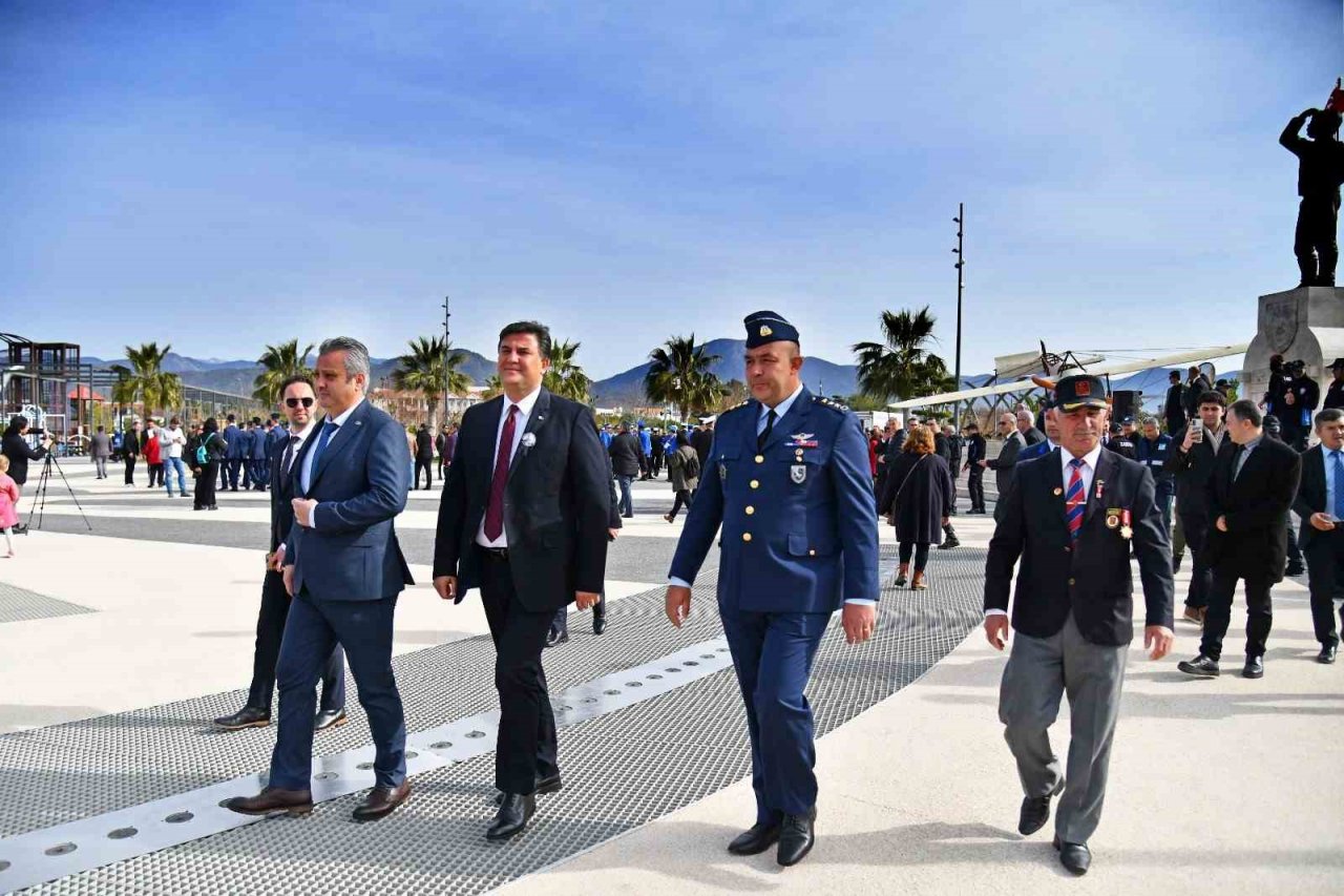 Fethiye’ye adını veren Şehit Fethi Bey törenle anıldı