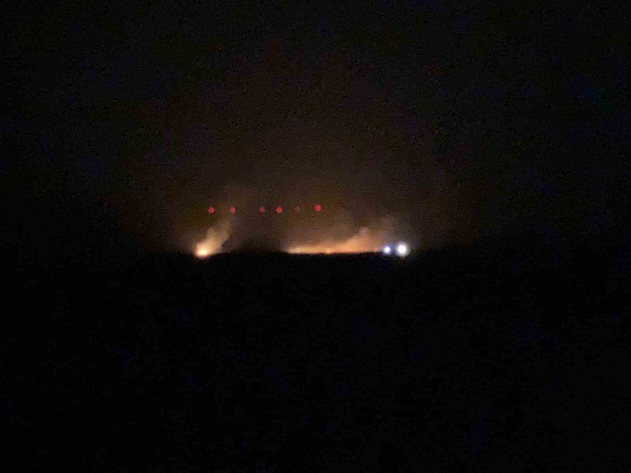 Gala Gölü Milli Parkı alevler içinde