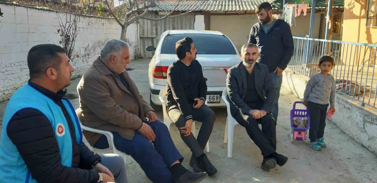 Germencik Müftülüğü ilçeye yerleşen depremzedeleri yalnız bırakmıyor