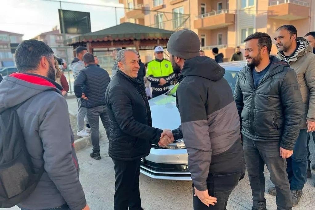 Kahramanmaraş’ta görev alan polisler Erzincan’a döndü