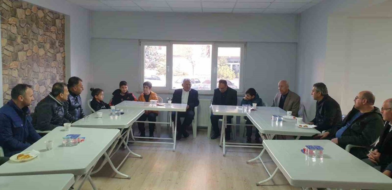 Başkan Büyükkılıç, depremzedelerin her zaman yanında