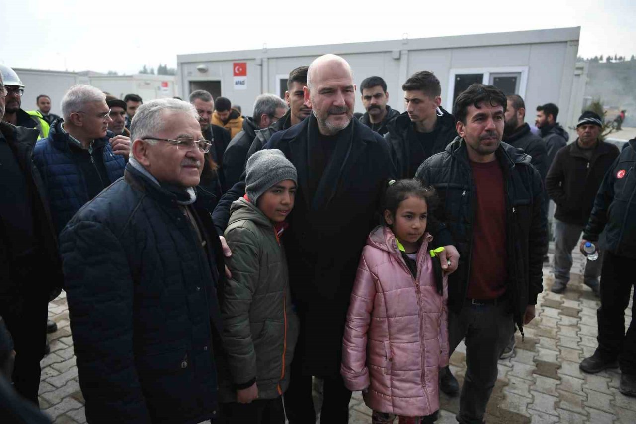 Bakan Soylu’dan Başkan Büyükkılıç’a “çarşı” teşekkürü