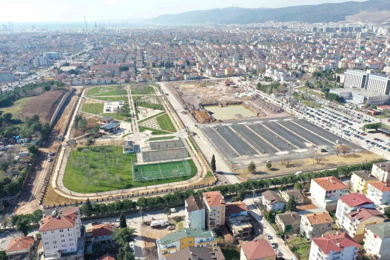 Derince Sağlıklı Yaşam Parkı’nda sona yaklaşıldı