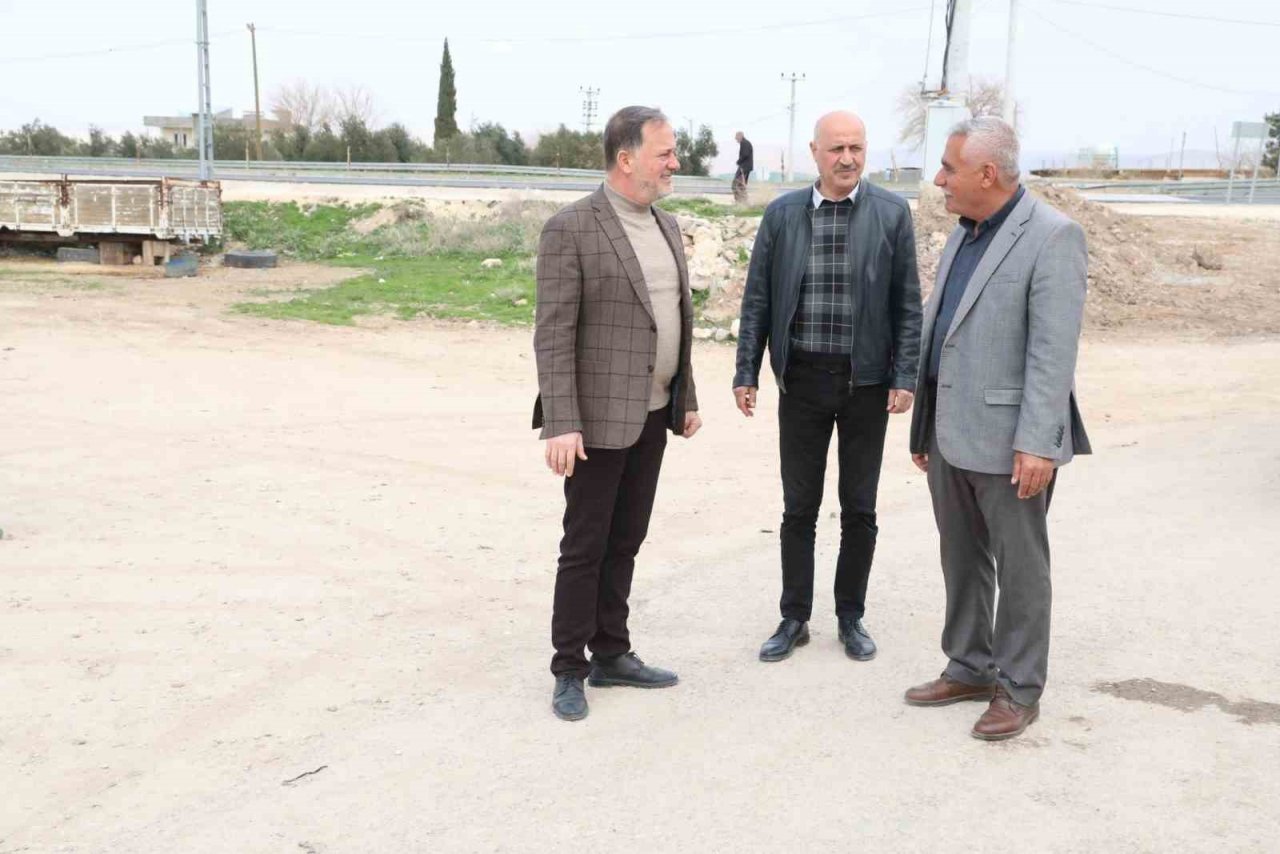 Başkan Tatlıdede, hafta sonu yürütülen çalışmalarda incelemelerde bulundu